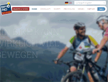 Tablet Screenshot of bikeaid.de